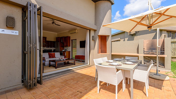 Two Bedroom Family Chalet with Patio