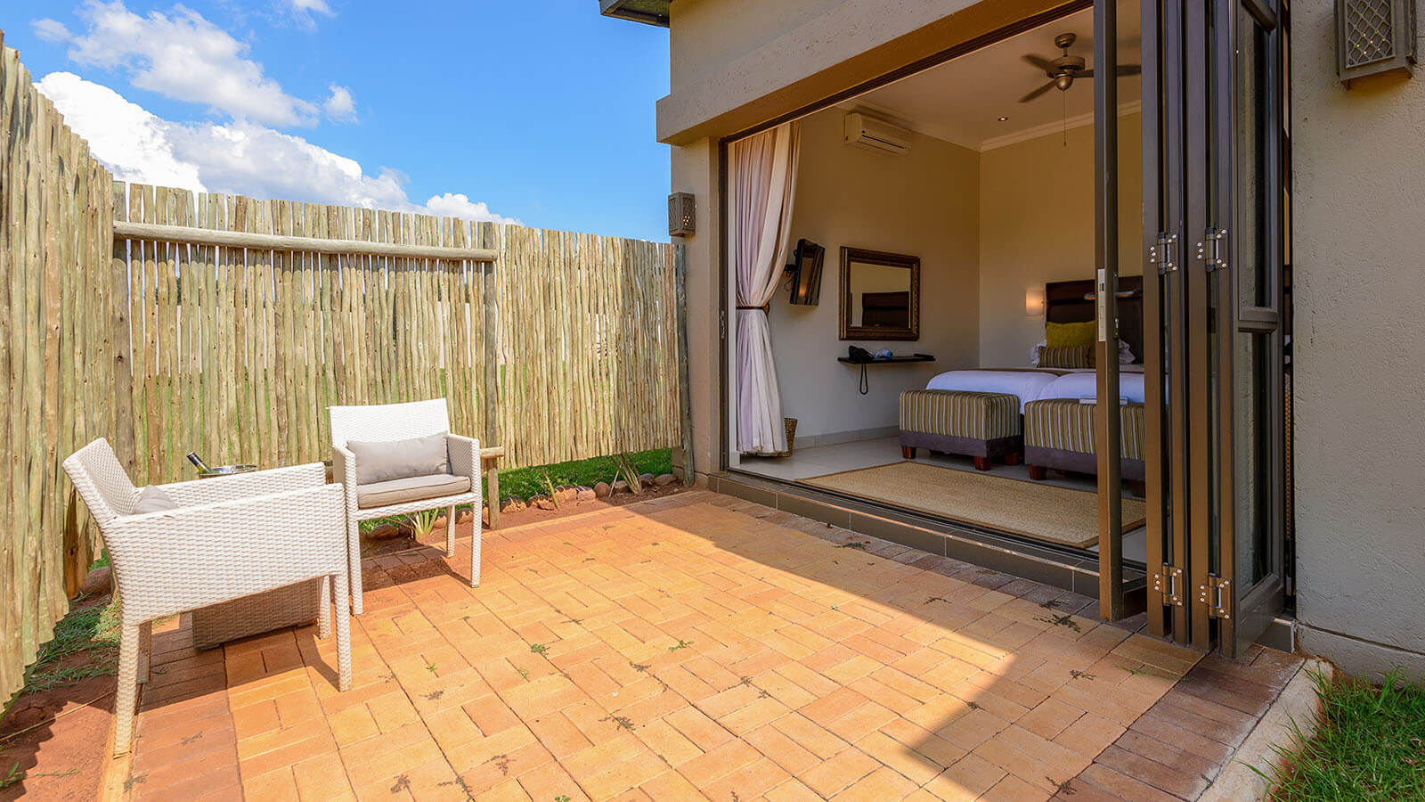 Two Bedroom Family Chalet with Patio